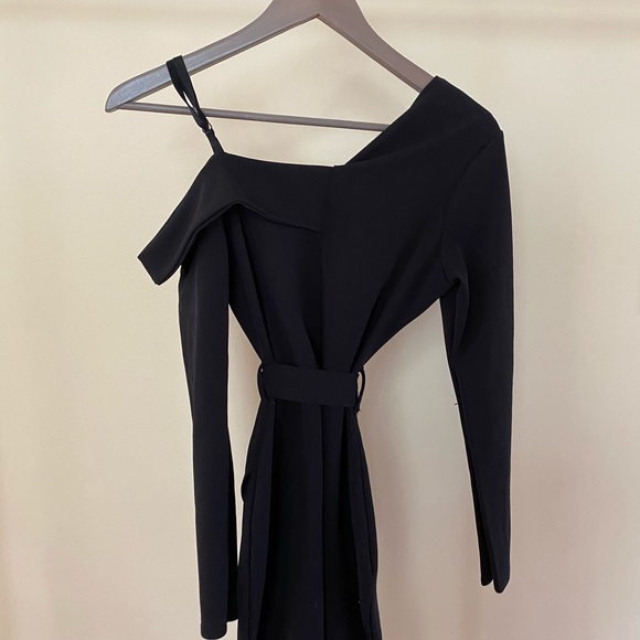 Missguided Off-the-shoulder Wrap Dress - Picture 2 of 2